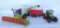Kombajn Traktor ciagnik Duży Zestaw Rolnik FARMA
