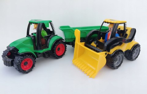 LENA POJAZDY KOPARKA SPYCH TRAKTOR PRZYCZEPA 13 EL