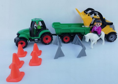 LENA POJAZDY KOPARKA SPYCH TRAKTOR PRZYCZEPA 13 EL