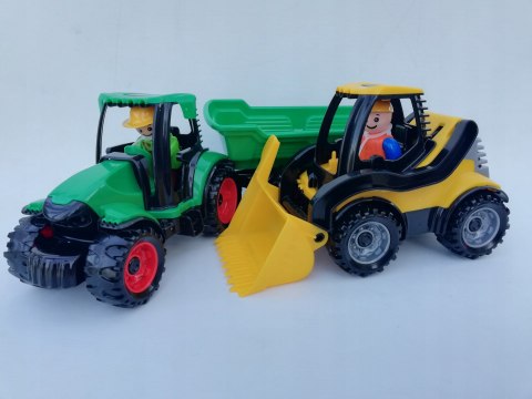 LENA POJAZDY KOPARKA SPYCH TRAKTOR PRZYCZEPA 13 EL