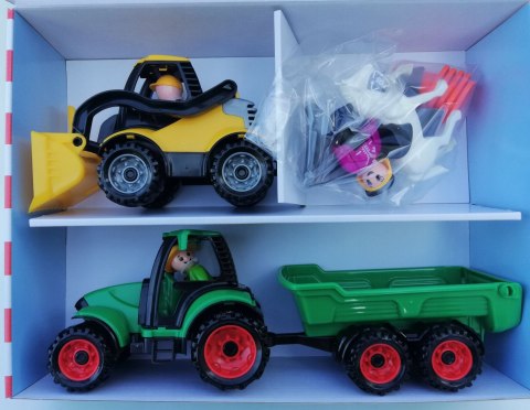 LENA POJAZDY KOPARKA SPYCH TRAKTOR PRZYCZEPA 13 EL