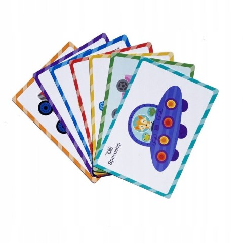 MAGNETIBOOK MAGNETYCZNA UKŁADANKA POJAZDY