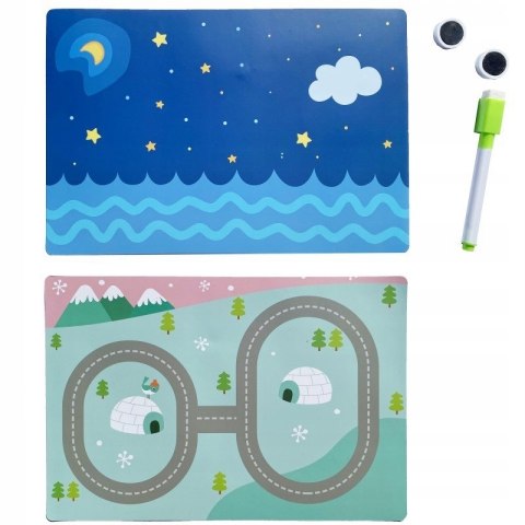 MAGNETIBOOK MAGNETYCZNA UKŁADANKA POJAZDY