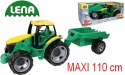 TRAKTOR Z PRZYCZEPĄ DUŻY 110 cm2w1 LENA
