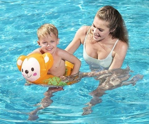 KOŁO KÓŁKO DMUCHANE PŁYWANIA WODY BASEN DZIECI 3-6