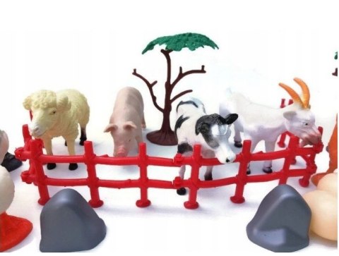 Traktor Z Przyczepą DUŻY Zestaw Farma MAX