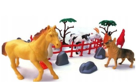 Traktor Z Przyczepą DUŻY Zestaw Farma MAX