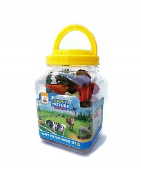 Traktor Z Przyczepą DUŻY Zestaw Farma MAX