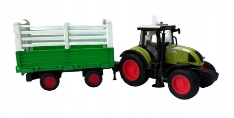 Traktor z przyczepą GUMOWE koła