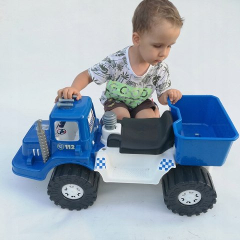 DUŻA STRAŻ POŻARNA JEŹDZIK ZABAWKA SAMOCHÓD PCHACZ