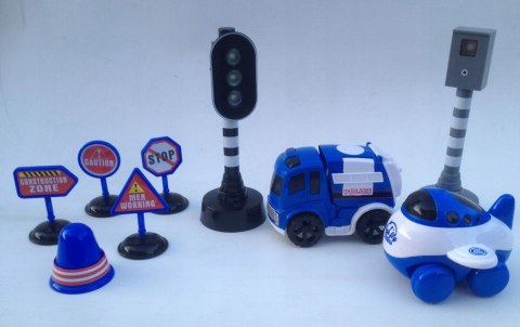 POLICJA ZESTAW POLICYJNY + FOTORADAR SYGNALIZATOR