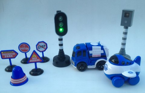POLICJA ZESTAW POLICYJNY + FOTORADAR SYGNALIZATOR