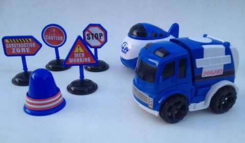 POLICJA ZESTAW POLICYJNY + FOTORADAR SYGNALIZATOR