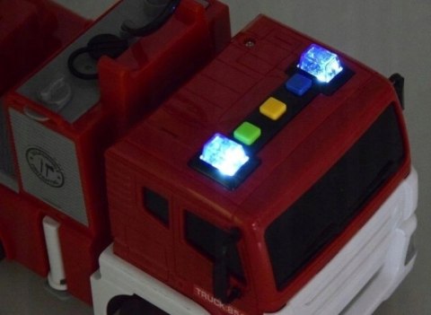 STRAŻ POŻARNA WÓZ STRAŻACKI Z POMPĄ I DRABINĄ