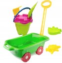 WÓZEK TACZKA Z RĄCZKĄ DO PIASKOWNICY+WIADERKO