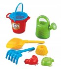 WÓZEK TACZKA Z RĄCZKĄ DO PIASKOWNICY+WIADERKO