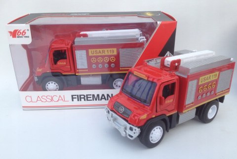 AUTO STRAŻ POŻARNA Z DŹWIĘKIEM ŚWIATŁA