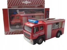 AUTO WÓZ STRAŻ 12CM Z POLSKIM GŁOSEM NAPĘD
