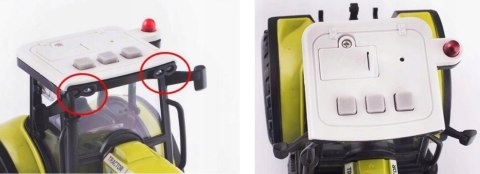 Kombajn Traktor ciagnik Duży Zestaw Rolnik FARMA