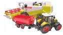 Kombajn Traktor ciagnik Duży Zestaw Rolnik FARMA