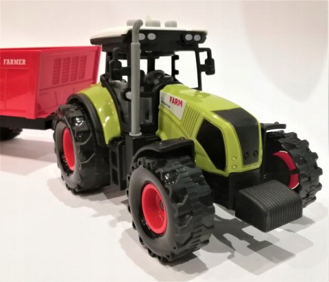 Traktor ciagnik Duży Zestaw Kombajn Rolnik FARMA