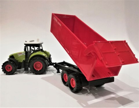 Traktor ciagnik Duży Zestaw Kombajn Rolnik FARMA