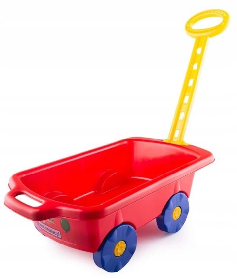 Wózek z rączką do ciągnięcia taczkI wóz